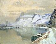 Maurice Galbraith Cullen Huy on the Meuse oil painting artist